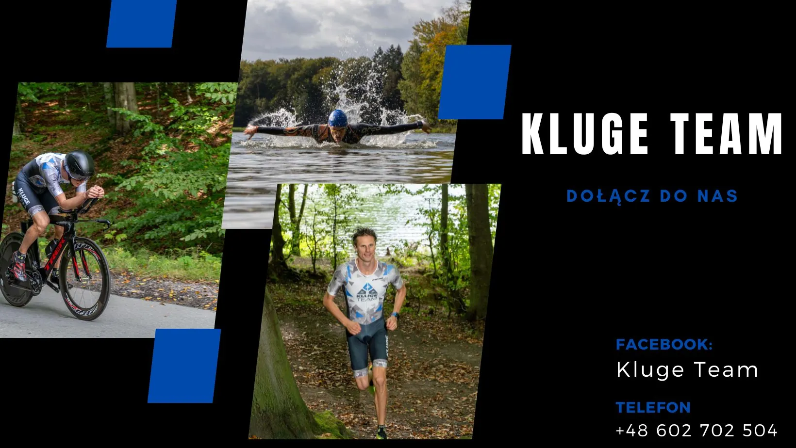 Kluge Team — 1 (triathlon, trening, Elbląg)